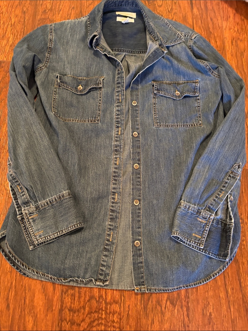 Treasure & Bond boyfriend Jean shirt